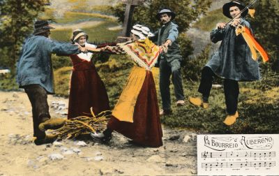 Types d'Auvergne: La Bour&eacute;e