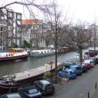 Uitzicht op het Singel vanuit de studio