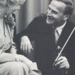 1955: Concours Reine Elisabeth: Jurylid Yehudi Menuhin en Koning Elisabeth van Belgi&euml;