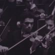 Violist Philippe Hirschhorn tijdens de finale van het Concours Reine Elisabeth 1967