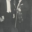 Dirigent Ernest Ansermet met de violist Henryk Szeryng