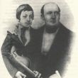 De jonge Henryk Wieniawski met zjn leraar Lambert Massart