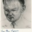 Tekening van Olof door Paul Citroen.