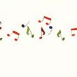 Les notes dansants