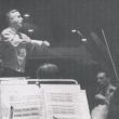 Concertmeester Jo Juda. Dirigent: Jean Fournet