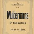 2011: Het Muldermans jaar: speciale jubileum-uitgave van het eerste concertino