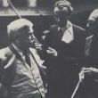 Pianist Arthur Schnabel, hier met concertmeester Ferdinand Helman en solo-altviolist Klaas Boon