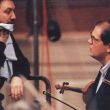 Dirigent Riccardo Chailly in gesprek met Concertmeester Jaap van Zweden