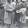 Links Willem Mengelberg met rechts Sir Thomas Beecham