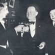 1935, 11 april, v.l.n.r. Buziau, Mengelberg, Siem Nieuwenhuyzen