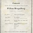 Concert ter nagedachtenis van Willem Mengelberg