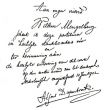 Dankbetuiging van Alphons Diepenbrock aan Willem Mengelberg