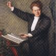 Willem Mengelberg geportretteert door Th&eacute;rese Schwartze