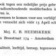 Tekst van de brochure over Chasa Mengelberg geschreven door Elly Bysterius-Heemskerk