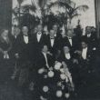 Links zittend Mengelberg