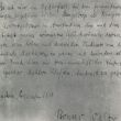 Brief van dirigent Bruno Walter aan Mengelberg