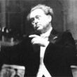 Dirigent Willem Mengelberg tijdens een concert in het Amsterdamse Concertgebouw