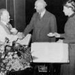 Links: dirigent Willem Mengelberg