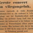 Telegraaf 22-2-'39 voorpagina. Huberman repeteert met het Residentieorkest o.l.v. George Szell