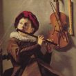Judith Leyster (1609 - 1660) Fluit spelende jongen (Nationalmuseum Stockholm)