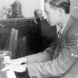 De pianist Mischa Hillesum met wie violiste Lola Mees een duo vormde