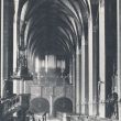 Interieur van de Thomaskirche te Leipzig, waar Bach lange tijd aan verbonden was
