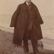 Maart 1906: Gustav Mahler (1860-1911) bij de Zuiderzee. Foto H. de Booy