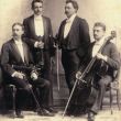 Toonkunstkwartet. Henri Hack, Herman Voerman, Bart Verhallen, Charles van Isterdael