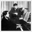 Georges Enescu aan de piano met Yehudi Menuhin