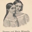 Therese en Marie Milanollo, Beroemde vioolzusjes