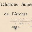 Met opdracht van de auteur Lucien Capet aan Oskar Back