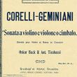 Samenwerking met A. Tirabassi, een bewerking van Corelli, IX. Sonata a Violino e Violone (ca. 1910)