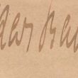 Handtekening Oskar Back