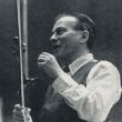 Henryk Szeryng tijdens een repetitie met het Gewandhausorchester, Leipzig